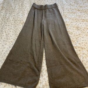A New Day Taupe Knit Sweater Pants